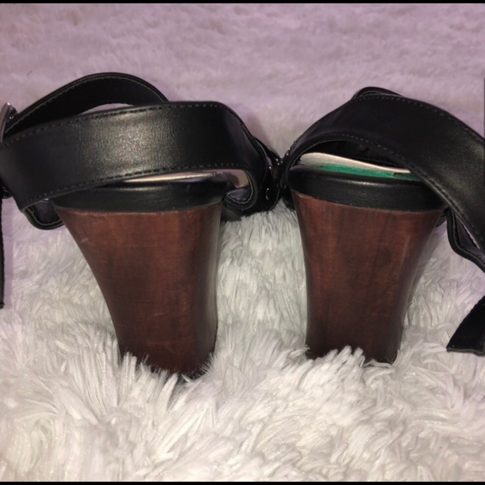πΊπΈ New Torrid Black Heels w/Straps, Size 8. - Picture 4 of 8
